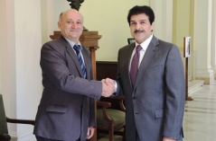 9. septembar 2014. Predsednik PGP sa Arapskim zemljama zaliva i ambasador Kuvajta u Srbiji